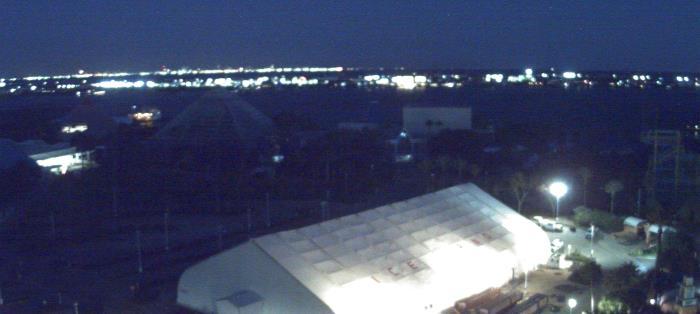 Weather camera view of Moody Gardens Inc..