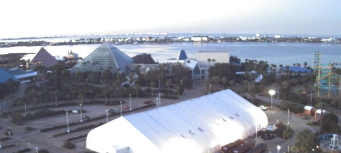 Weather camera view of Moody Gardens Inc..