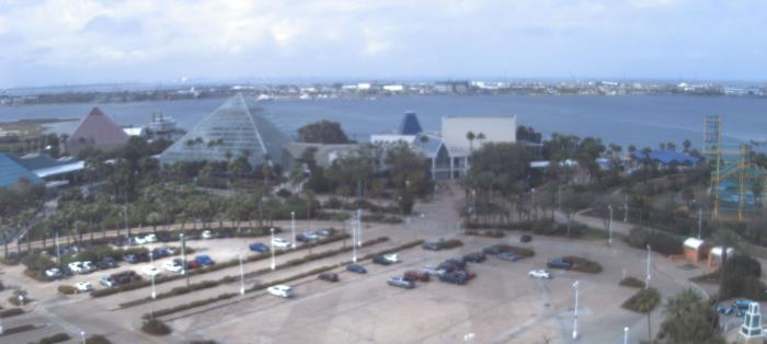 Weather camera view of Moody Gardens Inc..