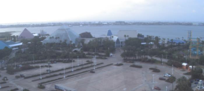 Weather camera view of Moody Gardens Inc..