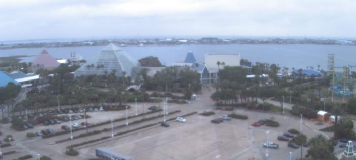Weather camera view of Moody Gardens Inc..