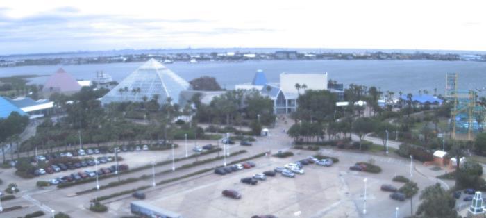 Weather camera view of Moody Gardens Inc..