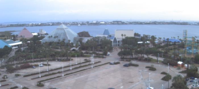 Weather camera view of Moody Gardens Inc..