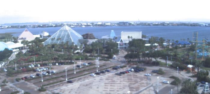 Weather camera view of Moody Gardens Inc..