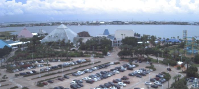 Weather camera view of Moody Gardens Inc..