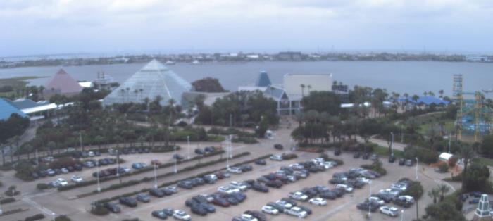 Weather camera view of Moody Gardens Inc..