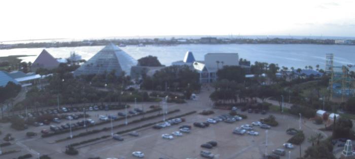 Weather camera view of Moody Gardens Inc..