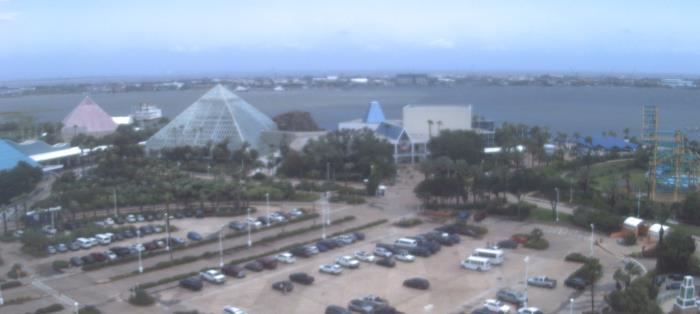Weather camera view of Moody Gardens Inc..