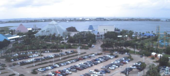 Weather camera view of Moody Gardens Inc..