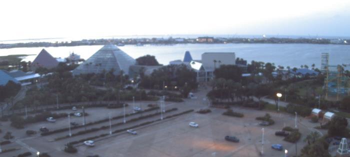 Weather camera view of Moody Gardens Inc..
