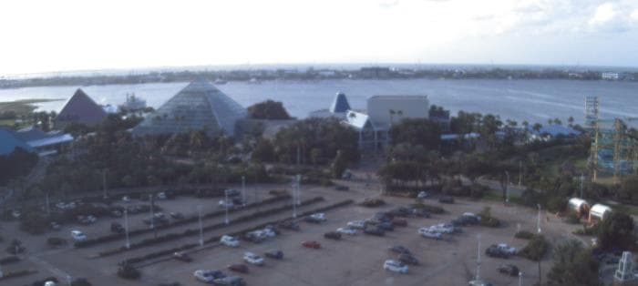 Weather camera view of Moody Gardens Inc..
