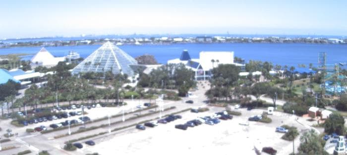 Weather camera view of Moody Gardens Inc..