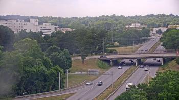Weather camera view of The Proximity Hotel.