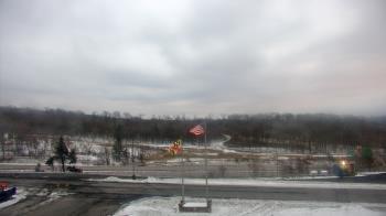 Weather camera view of Garrett County EMA - Grantsville County Roads.