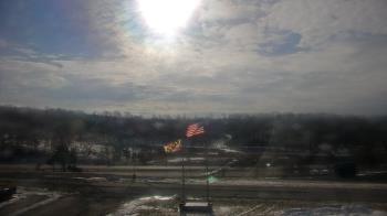 Weather camera view of Garrett County EMA - Grantsville County Roads.