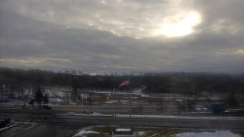 Weather camera view of Garrett County EMA - Grantsville County Roads.