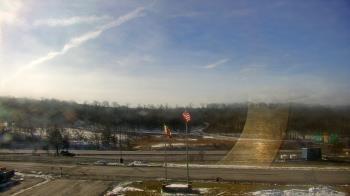 Weather camera view of Garrett County EMA - Grantsville County Roads.