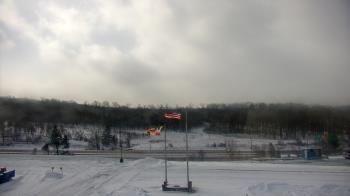 Weather camera view of Garrett County EMA - Grantsville County Roads.