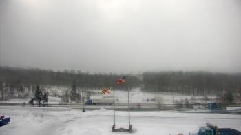 Weather camera view of Garrett County EMA - Grantsville County Roads.
