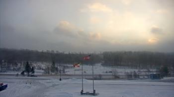 Weather camera view of Garrett County EMA - Grantsville County Roads.