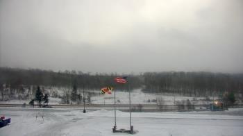 Weather camera view of Garrett County EMA - Grantsville County Roads.