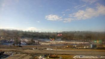 Weather camera view of Garrett County EMA - Grantsville County Roads.