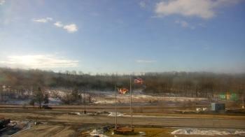 Weather camera view of Garrett County EMA - Grantsville County Roads.