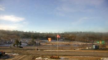 Weather camera view of Garrett County EMA - Grantsville County Roads.