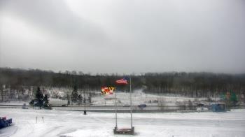 Weather camera view of Garrett County EMA - Grantsville County Roads.