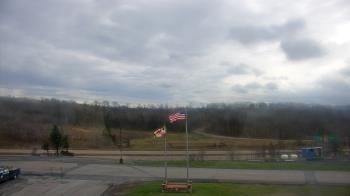 Weather camera view of Garrett County EMA - Grantsville County Roads.