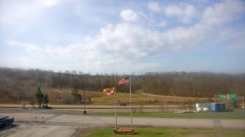 Weather camera view of Garrett County EMA - Grantsville County Roads.