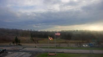 Weather camera view of Garrett County EMA - Grantsville County Roads.