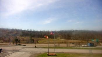 Weather camera view of Garrett County EMA - Grantsville County Roads.