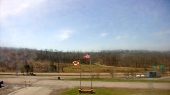 Weather camera view of Garrett County EMA - Grantsville County Roads.