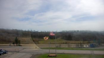 Weather camera view of Garrett County EMA - Grantsville County Roads.