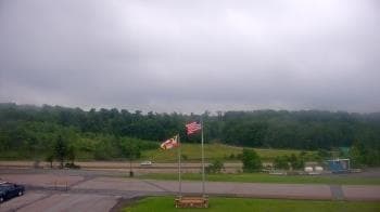 Weather camera view of Garrett County EMA - Grantsville County Roads.
