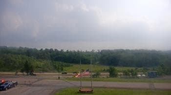 Weather camera view of Garrett County EMA - Grantsville County Roads.