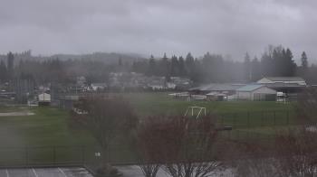 Weather camera view of Granite Falls High School.