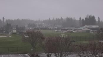 Weather camera view of Granite Falls High School.