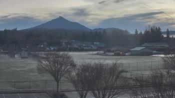 Weather camera view of Granite Falls High School.