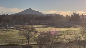 Weather camera view of Granite Falls High School.