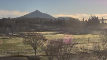 Weather camera view of Granite Falls High School.