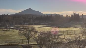 Weather camera view of Granite Falls High School.