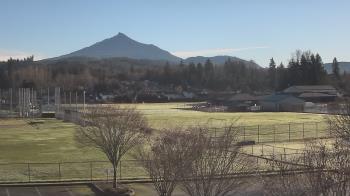 Weather camera view of Granite Falls High School.