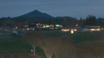 Weather camera view of Granite Falls High School.