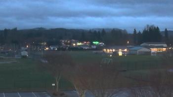 Weather camera view of Granite Falls High School.