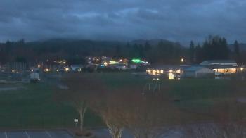 Weather camera view of Granite Falls High School.
