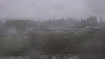 Weather camera view of Granite Falls High School.
