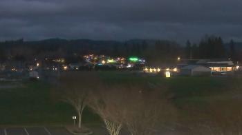 Weather camera view of Granite Falls High School.