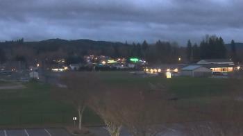 Weather camera view of Granite Falls High School.